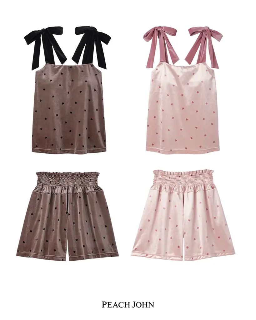 《PEACH JOHN》毎年大好評のバレンタインコレクションが今年も登場！ハートモチーフのランジェリーやルームウェアに注目 画像 13