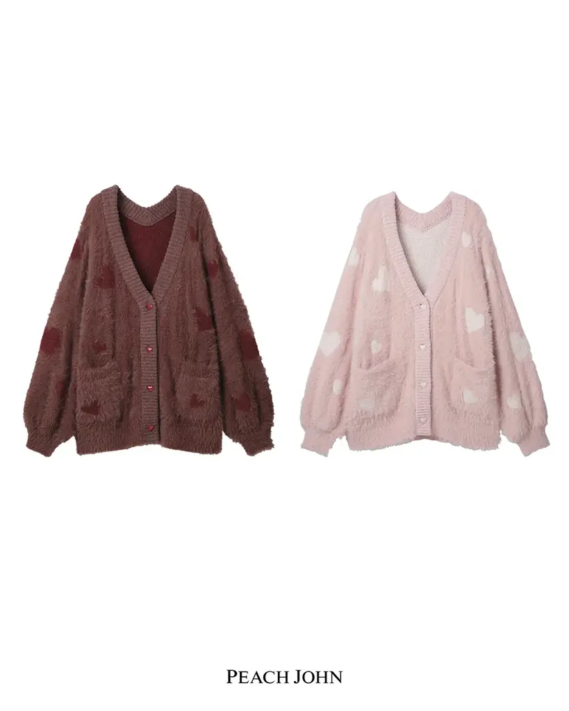 《PEACH JOHN》毎年大好評のバレンタインコレクションが今年も登場！ハートモチーフのランジェリーやルームウェアに注目 画像 14