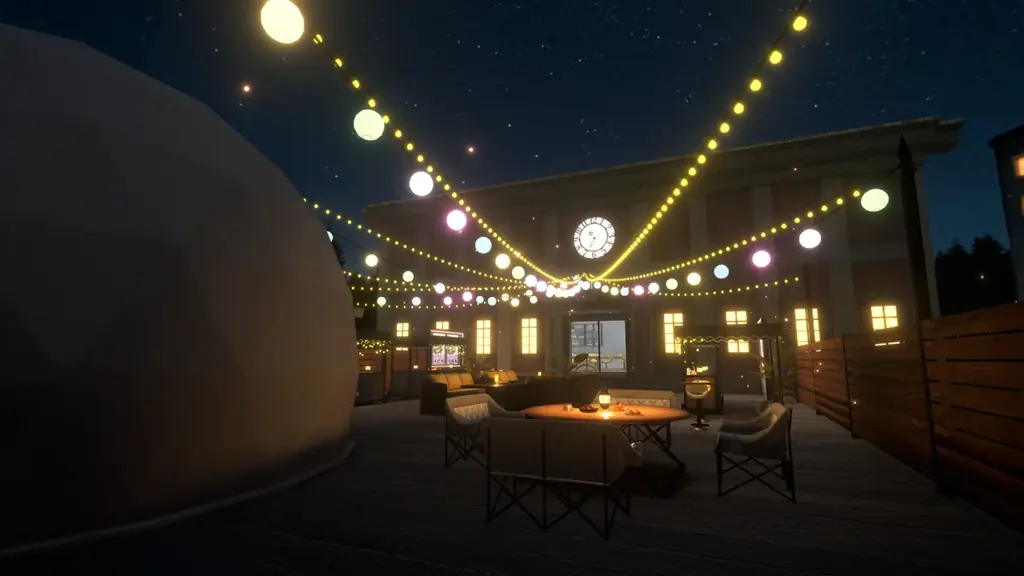 大丸松坂屋百貨店 メタバース事業がVRChat内に新ワールド「ごはんテラス」を公開！「​メタバース×食」を通して新たなコミュニケーションを提案します 2026年1月21日(水)12時公開 画像 2