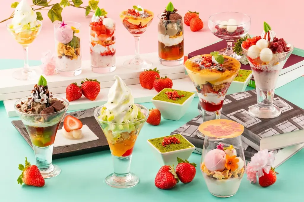 【福岡サンパレス ホテル＆ホール】有名スイーツ店とのコラボパフェも！「Brand new！Spring Parfait ～春のパフェ食べ放題2026～」 画像 1