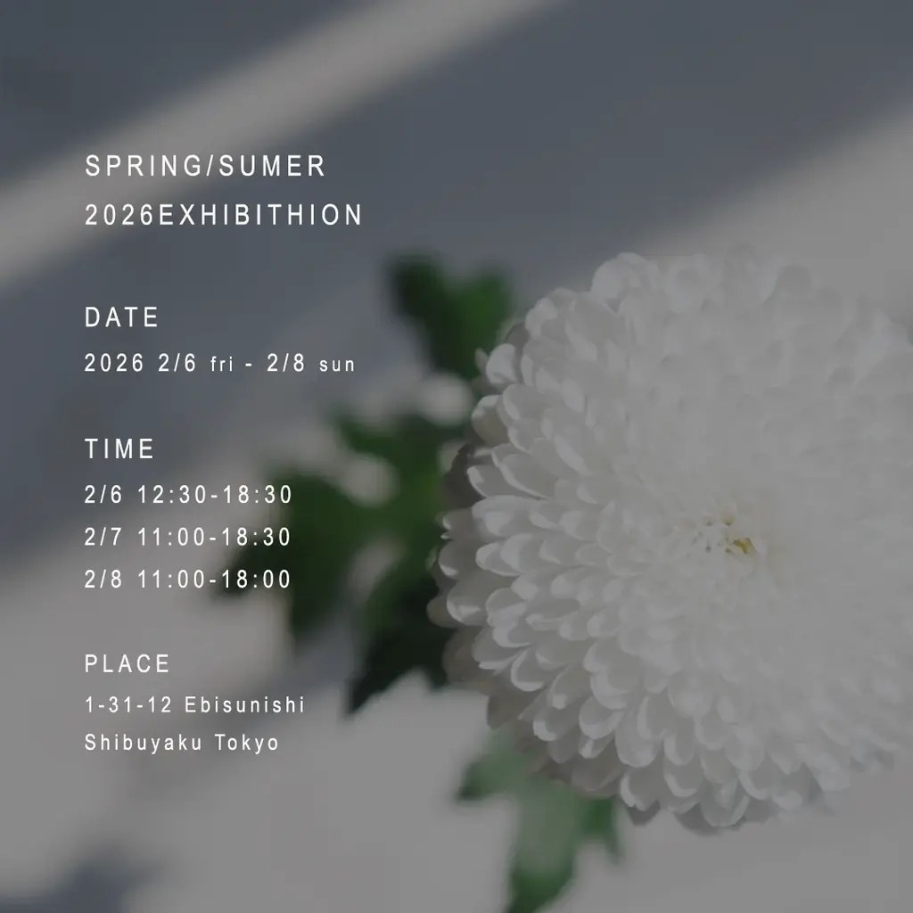 ワンピースブランド「La lune」が2026年2月6日(金)〜8日(日)に表参道にてS/S 展示会を開催 画像 2