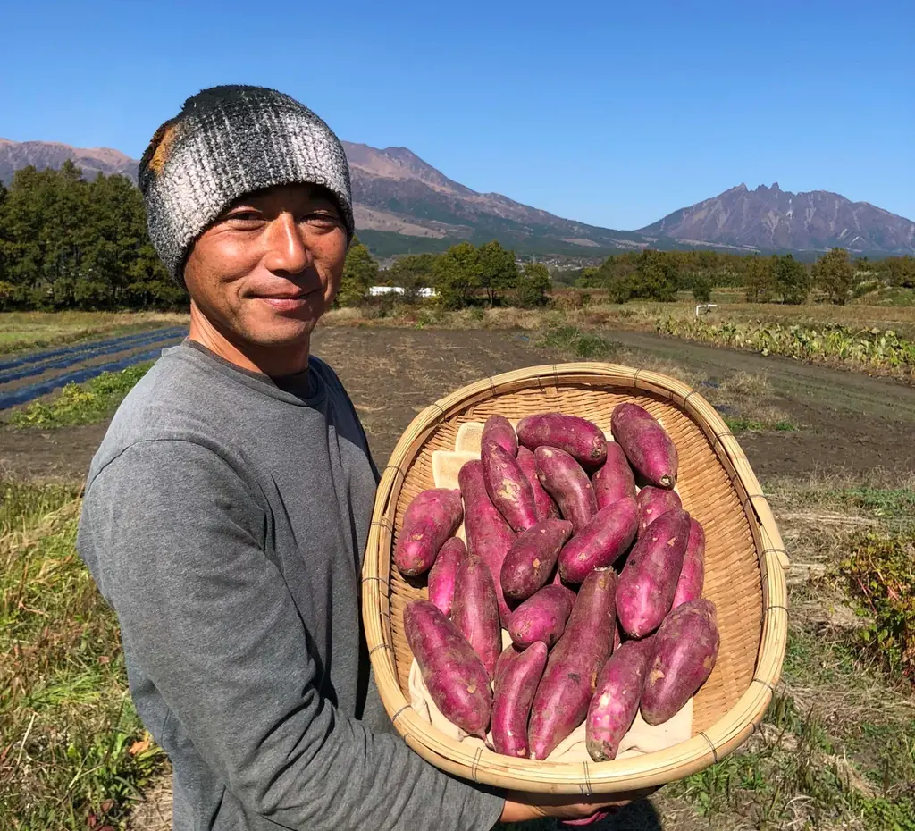 ヤタロー地産地消工場店に新登場！浜松出身の農家が阿蘇の大地で育てた“農薬不使用”熟成べにはるかの焼き芋を販売開始！ 画像 4