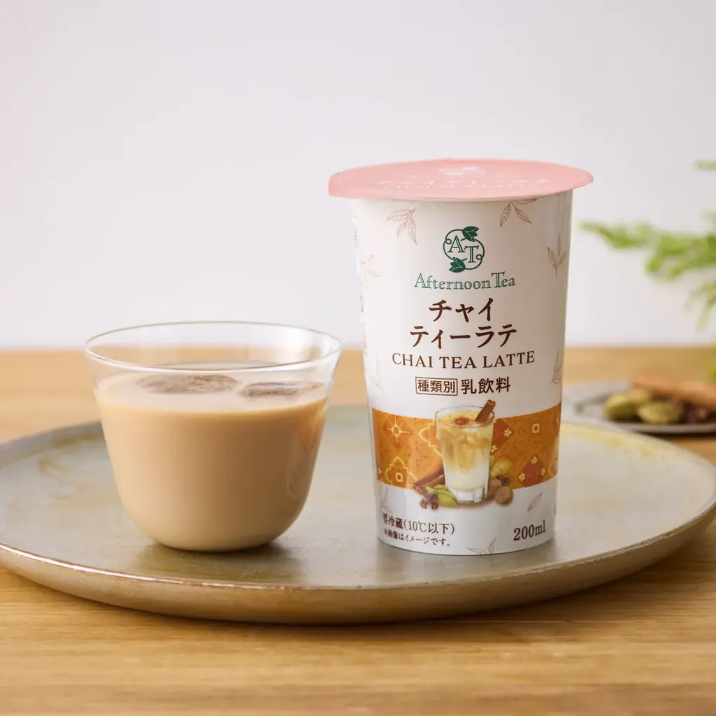 【Afternoon Tea】生乳50%使用！スパイス香る「Afternoon Tea監修チャイ ティーラテ 」を全国のファミリーマートで新発売 画像 3