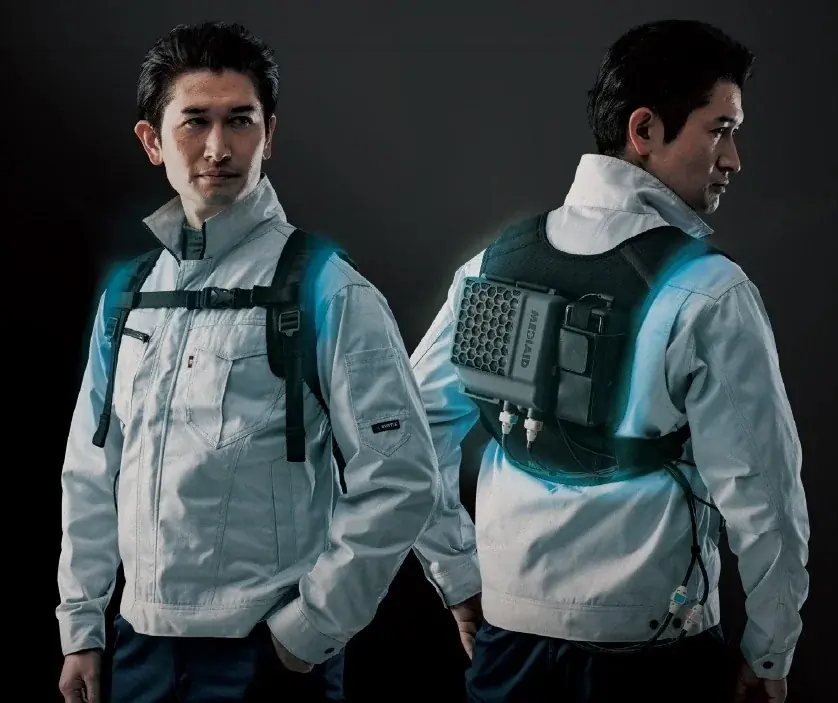 「第5回スマート物流EXPO」にメディエイド最新冷却服を展示 画像 2