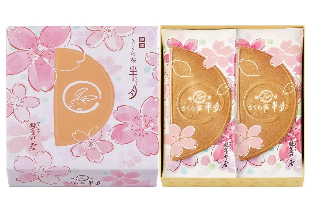 銘菓『鎌倉半月』から桜フレーバー登場！華やかに桜香る春限定ゴーフレット。全国通販も【鎌倉五郎本店】 画像 4