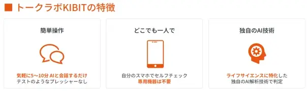 FRONTEOと塩野義製薬が共同開発したAI解析による会話型「あたまの健康度」判定Webアプリケーション「トークラボKIBIT」、朝日生命が本格導入を決定 画像 3