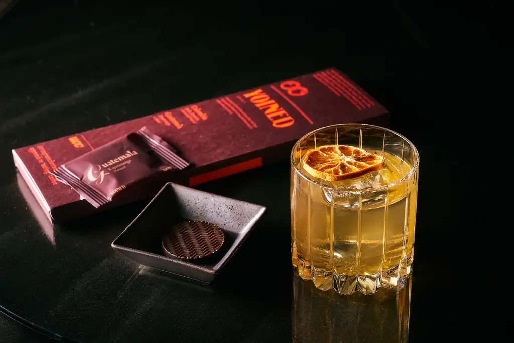 ザ・プリンスギャラリー 東京紀尾井町 UCCの“飲まないコーヒー”『YOINED』と初のコラボレーション コーヒーとカクテルが織りなすバレンタイン向けメニューをバーにて販売 画像 2