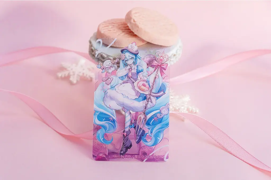 雪ミクが贈る冬の新作スイーツは、ミルキーないちご味！　2月4日（水）より数量限定で販売！ 画像 3