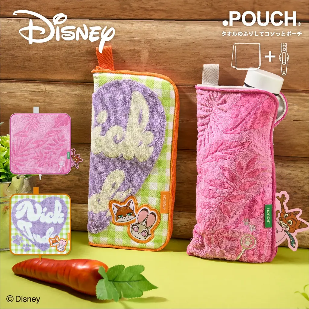 アイアップから「ズートピア」「ズートピア2」と「トイ・ストーリー」のどっとポーチが新発売！2026年2月中旬発売予定 画像 2