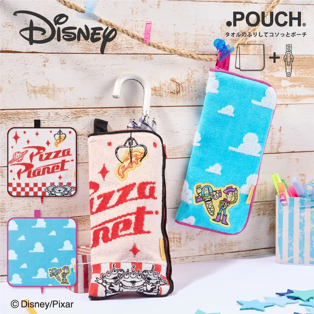 アイアップから「ズートピア」「ズートピア2」と「トイ・ストーリー」のどっとポーチが新発売！2026年2月中旬発売予定 画像 5