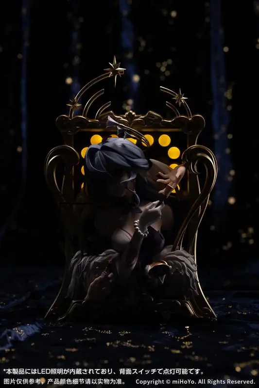 『崩壊：スターレイル』より、Dioramaシリーズ「ロビン 光あふれる夜 Ver.」フィギュアが登場。あみあみにて予約受付中。 画像 7