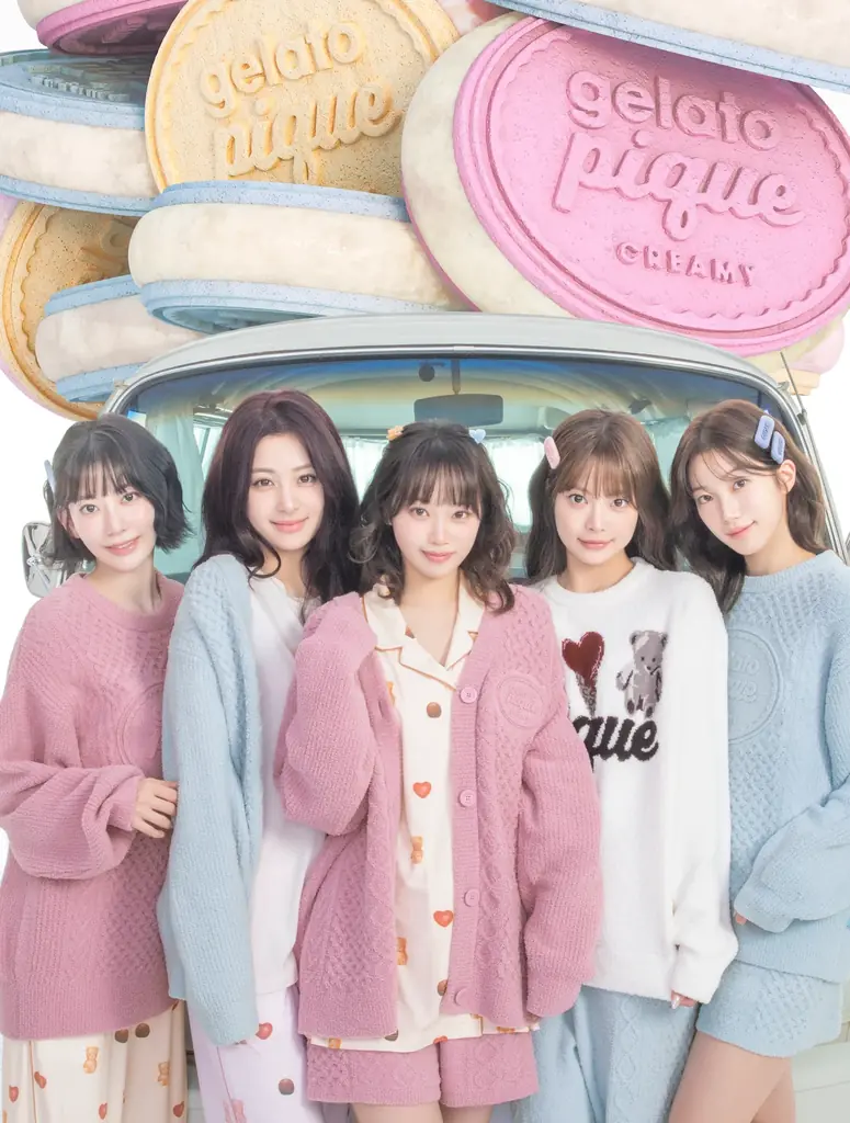 LE SSERAFIM(ルセラフィム)がgelato pique(ジェラート ピケ)の2026 グローバルアンバサダーに就任！１年にわたり続々と新作ビジュアルとスペシャル動画を公開！ 画像 5