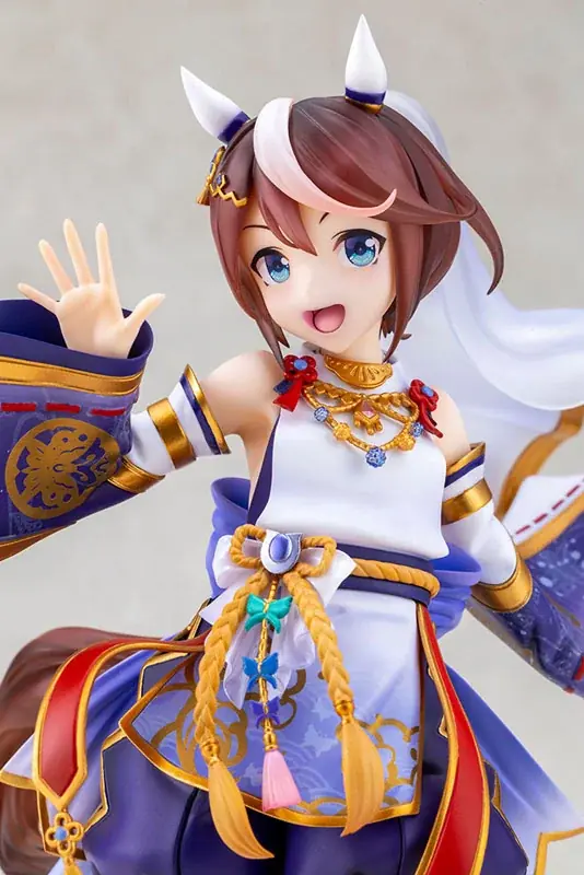 『ウマ娘 プリティーダービー』より、「トウカイテイオー」が和装姿のフィギュアで登場。あみあみにて予約受付中。 画像 11