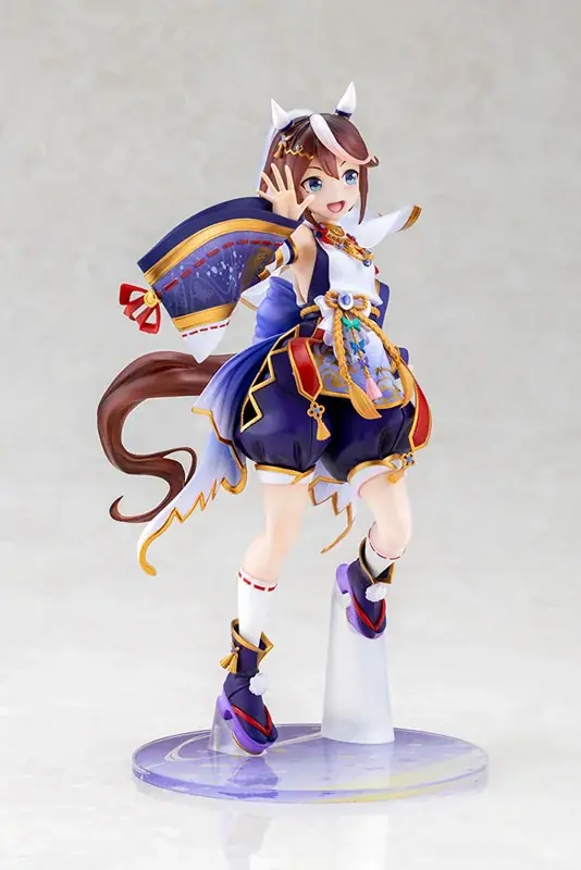 『ウマ娘 プリティーダービー』より、「トウカイテイオー」が和装姿のフィギュアで登場。あみあみにて予約受付中。 画像 7