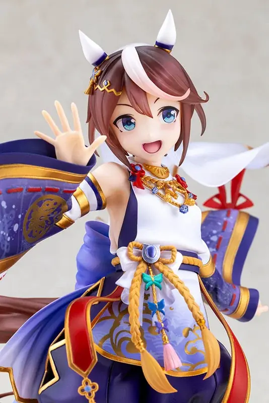 『ウマ娘 プリティーダービー』より、「トウカイテイオー」が和装姿のフィギュアで登場。あみあみにて予約受付中。 画像 9