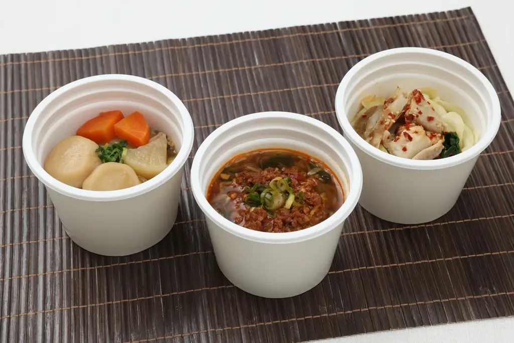 第3弾「日本横断！ご当地スープ巡り」福岡「博多もつ鍋スープ」、愛知「旨辛台湾ラーメンスープ」、群馬「もっちりすいとん」が登場！ 画像 2