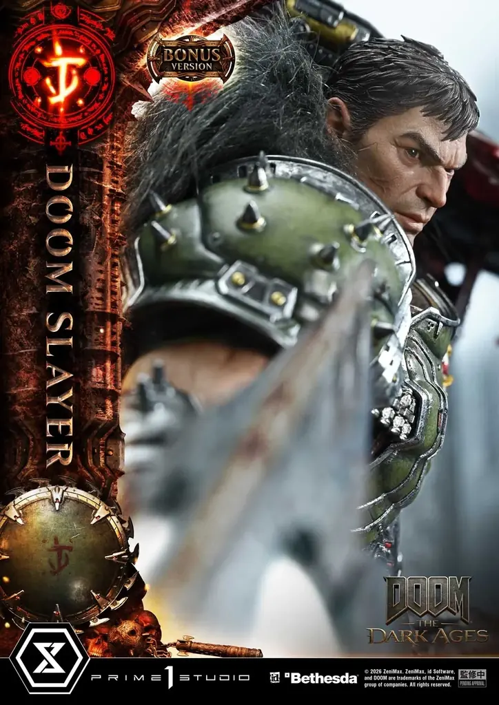 FPS『DOOM: The Dark Ages』より、「ドゥームスレイヤー」「インプ ストーカー」を1/4スケールで立体化 画像 13
