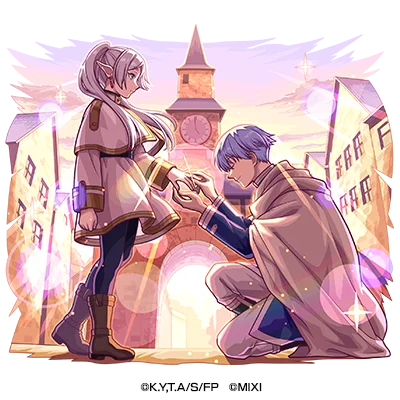 TVアニメ『葬送のフリーレン』×モンストコラボ第2弾を1月17日（土）12：00より開催！「フリーレン＆ヒンメル」「フリーレン＆フェルン」「フェルン＆シュタルク」などが期間限定ガチャに登場！ 画像 2