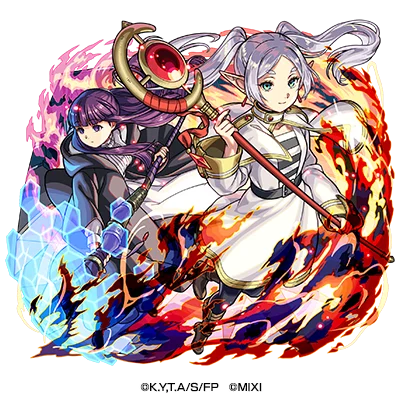 TVアニメ『葬送のフリーレン』×モンストコラボ第2弾を1月17日（土）12：00より開催！「フリーレン＆ヒンメル」「フリーレン＆フェルン」「フェルン＆シュタルク」などが期間限定ガチャに登場！ 画像 3