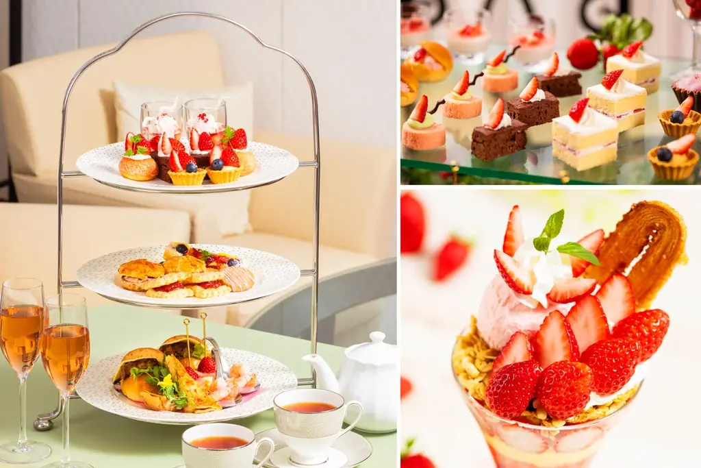 2月1日開始 秋田キャッスルホテルのストロベリーフェア