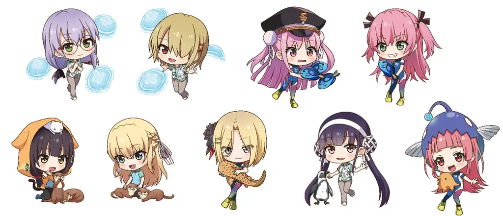 ドラマチックRPG『ヘブンバーンズレッド』とサンシャイン水族館が初コラボ!! サンシャイン水族館×ヘブンバーンズレッド 『海さ！魚さ！アクアリウムさ～』1月23日（金）～2月23日（月・祝） 画像 2