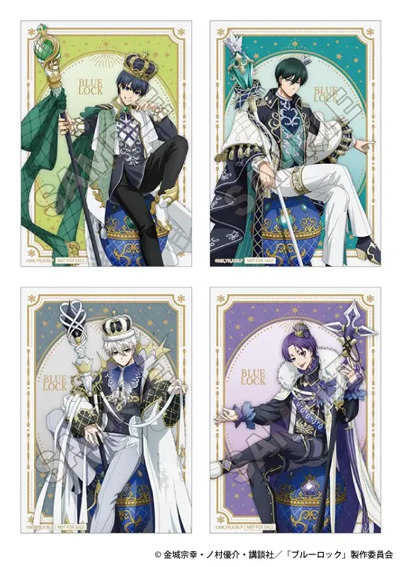 まるで王様!!　TVアニメ『ブルーロック』より、“インペリアルイースターエッグ”がテーマの描き下ろしイラストを使用した新商品がアニメイトで3月27日先行発売！　通販では予約フェアを1月16日から開催♪ 画像 7