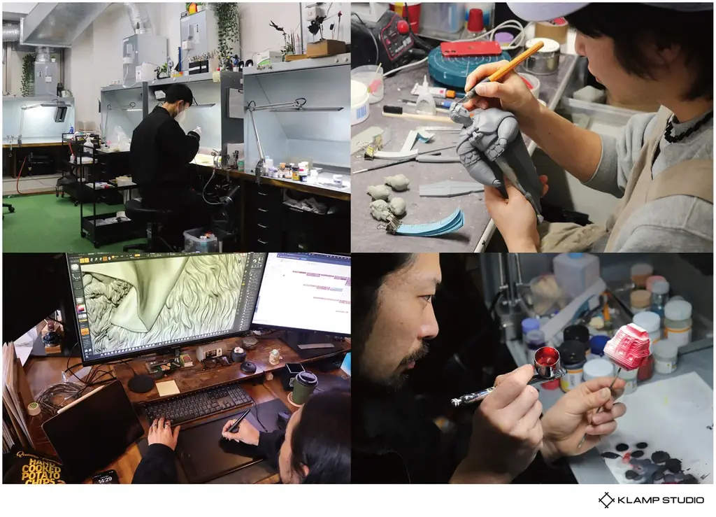 フィギュア原型の“現場”に迫る「原型師の仕事展」を開催 画像 3