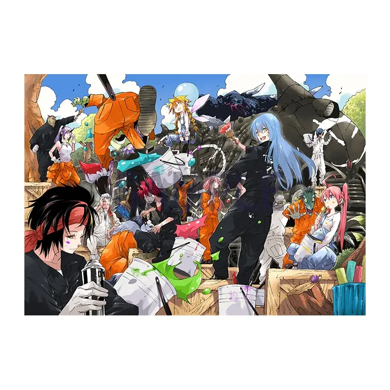 GCノベルズ『転生したらスライムだった件』、上野マルイで完結記念イラスト展 開催決定！ 画像 10