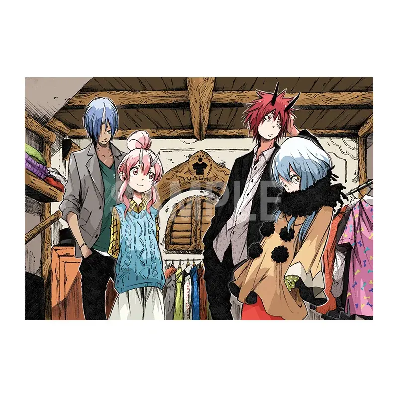 GCノベルズ『転生したらスライムだった件』、上野マルイで完結記念イラスト展 開催決定！ 画像 12