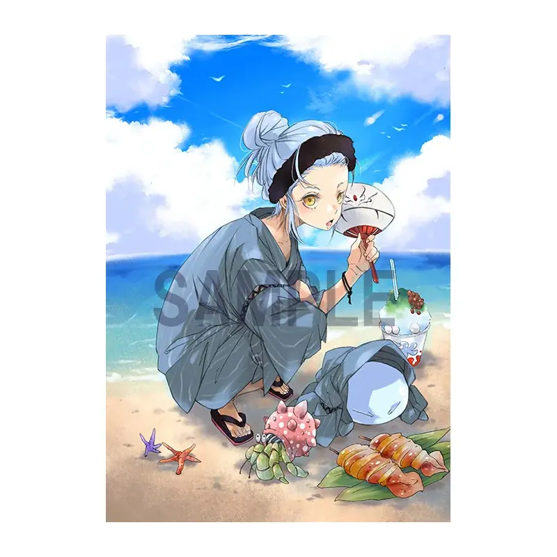 GCノベルズ『転生したらスライムだった件』、上野マルイで完結記念イラスト展 開催決定！ 画像 14