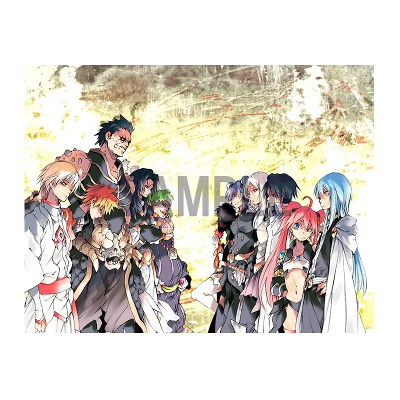 GCノベルズ『転生したらスライムだった件』、上野マルイで完結記念イラスト展 開催決定！ 画像 6