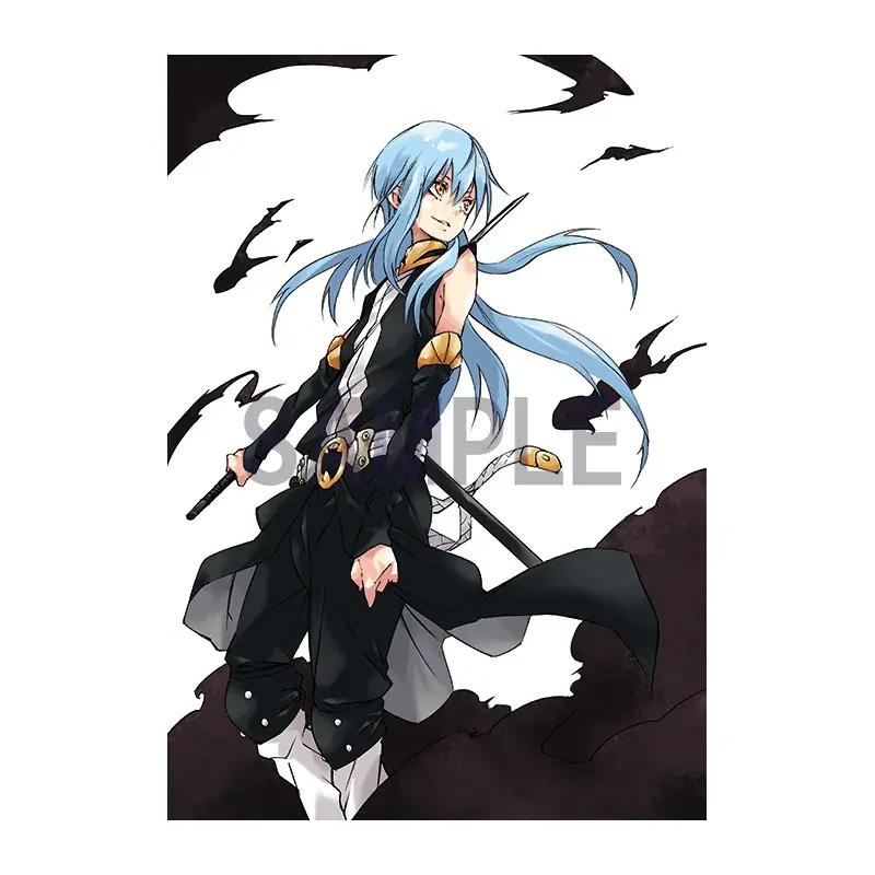 GCノベルズ『転生したらスライムだった件』、上野マルイで完結記念イラスト展 開催決定！ 画像 9