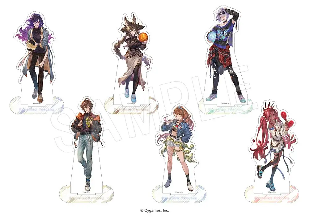 王道スマホRPG『グランブルーファンタジー』と「ROUND1」のコラボキャンペーンが開催！ボウリングやカラオケなどを楽しむ6人の描き下ろしイラストを使用した新作アイテムが登場！ 画像 2