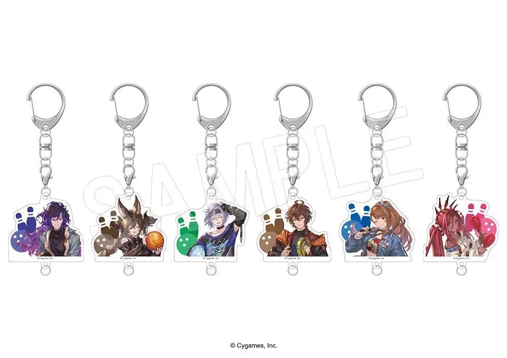 王道スマホRPG『グランブルーファンタジー』と「ROUND1」のコラボキャンペーンが開催！ボウリングやカラオケなどを楽しむ6人の描き下ろしイラストを使用した新作アイテムが登場！ 画像 8