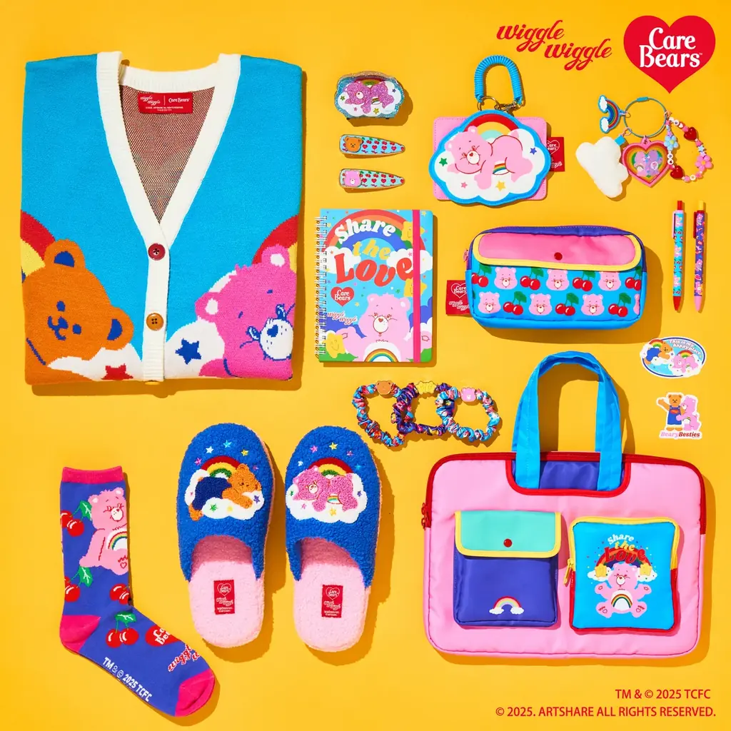 Care Bears™ と wiggle wiggle のコラボアイテムが登場！ 画像 2