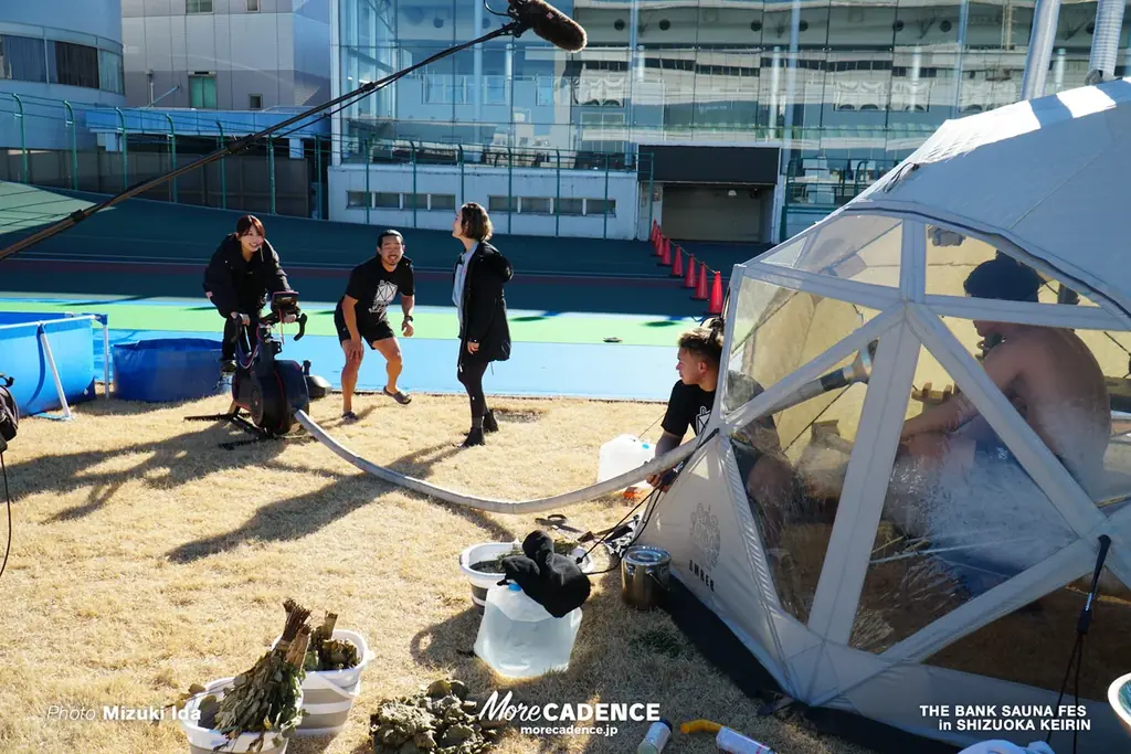 静岡競輪場が再び、アウトドアサウナで“ととのうバンク”に「THE BANK SAUNA FES 2026」開催決定！ 画像 4