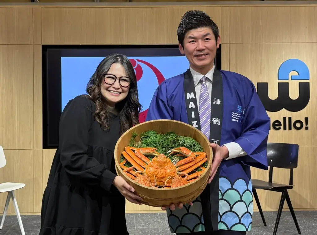 まいづる親善大使・ギャル曽根さんが旬の「舞鶴かに®」をPR 画像 2