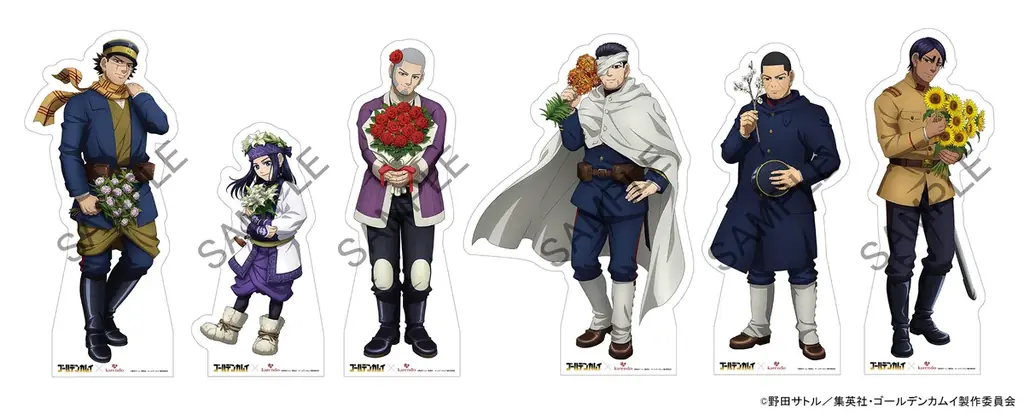 TVアニメ『ゴールデンカムイ』×「ドキドキ・ワクワク」をお届けする新しいフラワーショップ『karendo』コラボが開催決定！ 画像 4