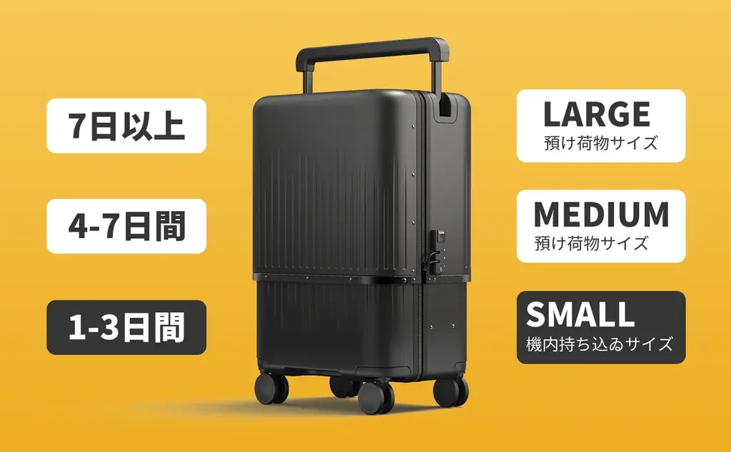 【開始1週間で700万円突破】“3段階にサイズが変わる” 次世代スーツケース「VELO」がCAMPFIREで快進撃！最大32%OFFの先行販売が完売間近 画像 4