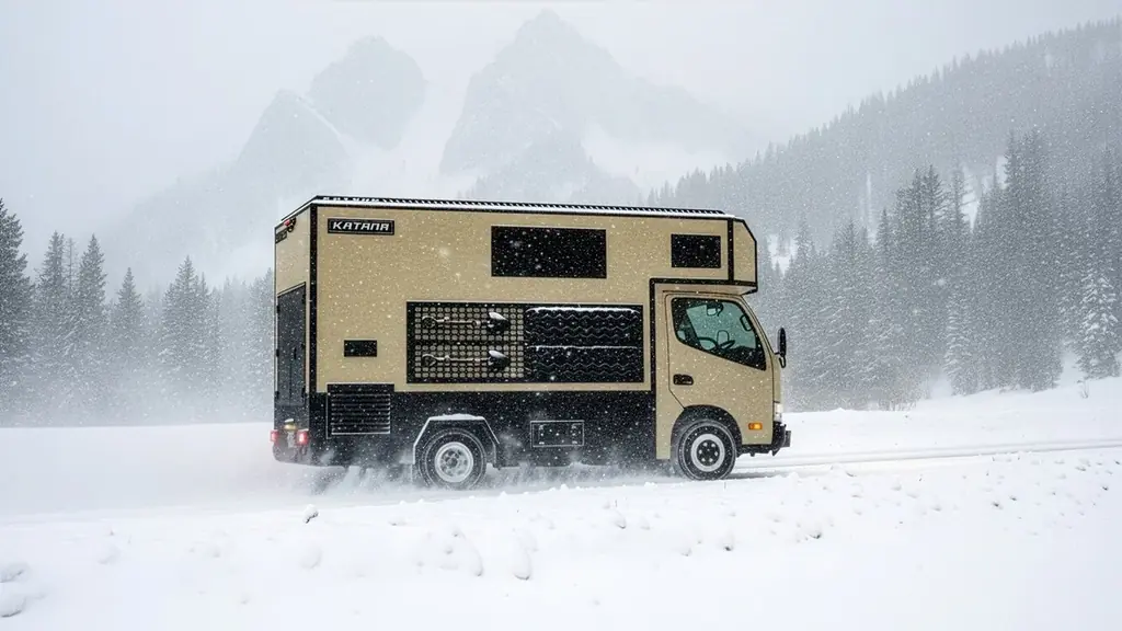 “今までに見たことがない”キャンピングカー『KATANA』世界初公開。ジャパンキャンピングカーショー2026で7車種新型モデル一挙デビュー 画像 6