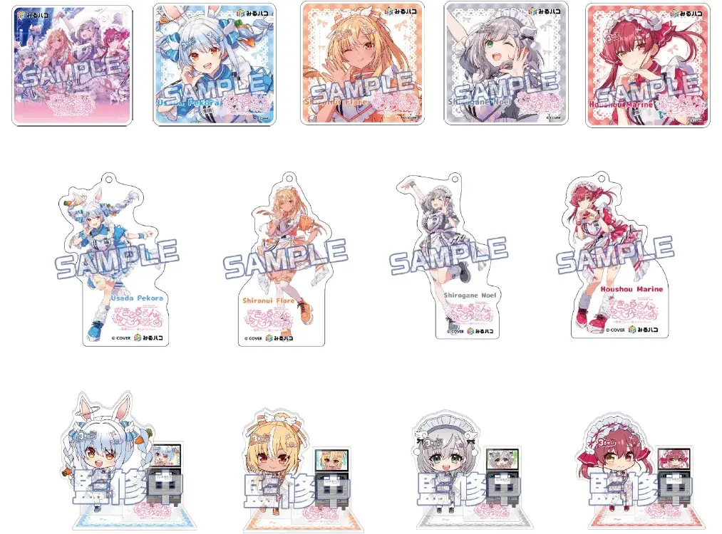 ホロライブ3期生、初の単独ライブの興奮を再び！JOYSOUND「みるハコ」で、2月19日(木)から全国のカラオケルームに配信！限定グッズ付きチケットや直筆サイン入りグッズが当たるキャンペーンも開催！ 画像 2