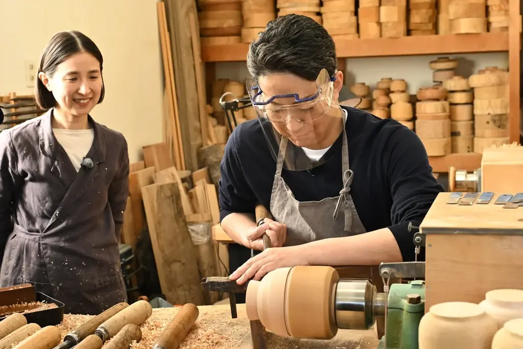 【ＢＳ日テレ】尾上菊五郎が息子・菊之助への稽古の悩みも告白　日本一の生産量を誇る石川県の山中漆器を体験 画像 2