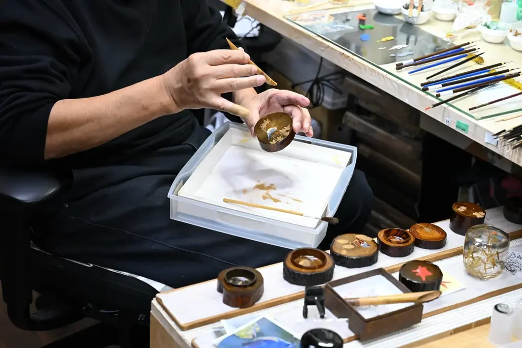 【ＢＳ日テレ】尾上菊五郎が息子・菊之助への稽古の悩みも告白　日本一の生産量を誇る石川県の山中漆器を体験 画像 3