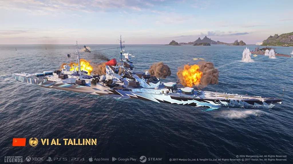 『World of Warships: Legends』×『アズールレーン』コラボ第七波を開催！ 「ヴィットリオ・ヴェネト」「エーギル」など人気のキャラクターが登場 画像 4