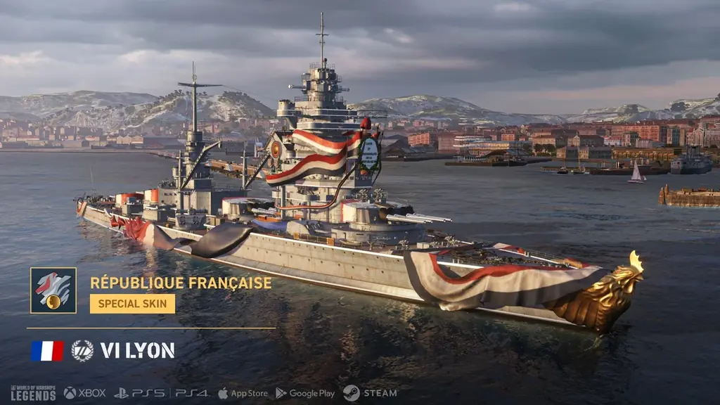 『World of Warships: Legends』×『アズールレーン』コラボ第七波を開催！ 「ヴィットリオ・ヴェネト」「エーギル」など人気のキャラクターが登場 画像 8