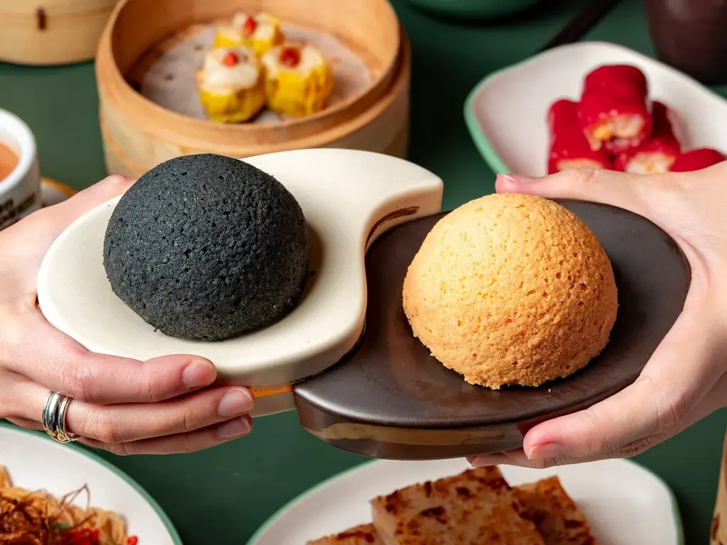 1/22開始 添好運の冬限定 黒トリュフチキンバオ