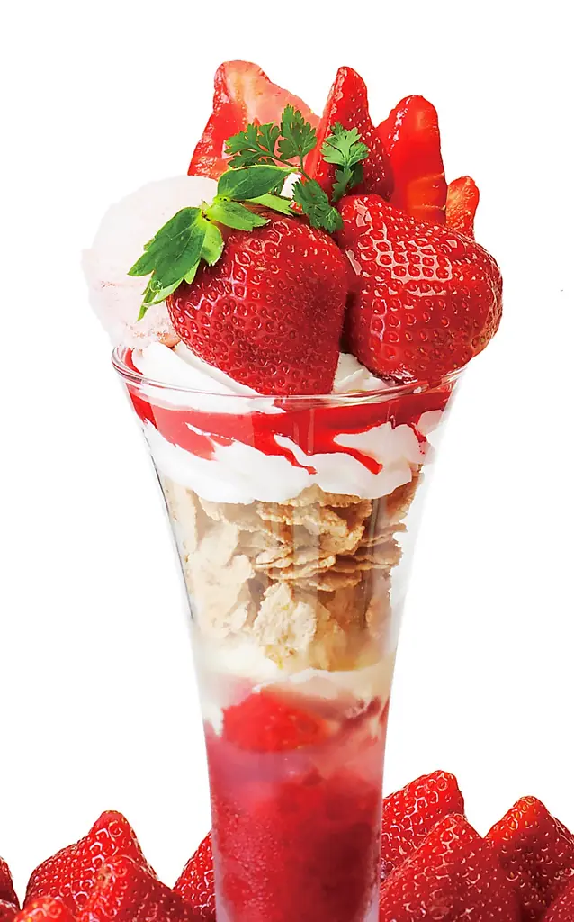 福岡あまおうパフェ