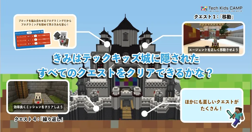 プログラミング体験ワークショップ「Tech Kids CAMP Spring 2026」開催決定 画像 2