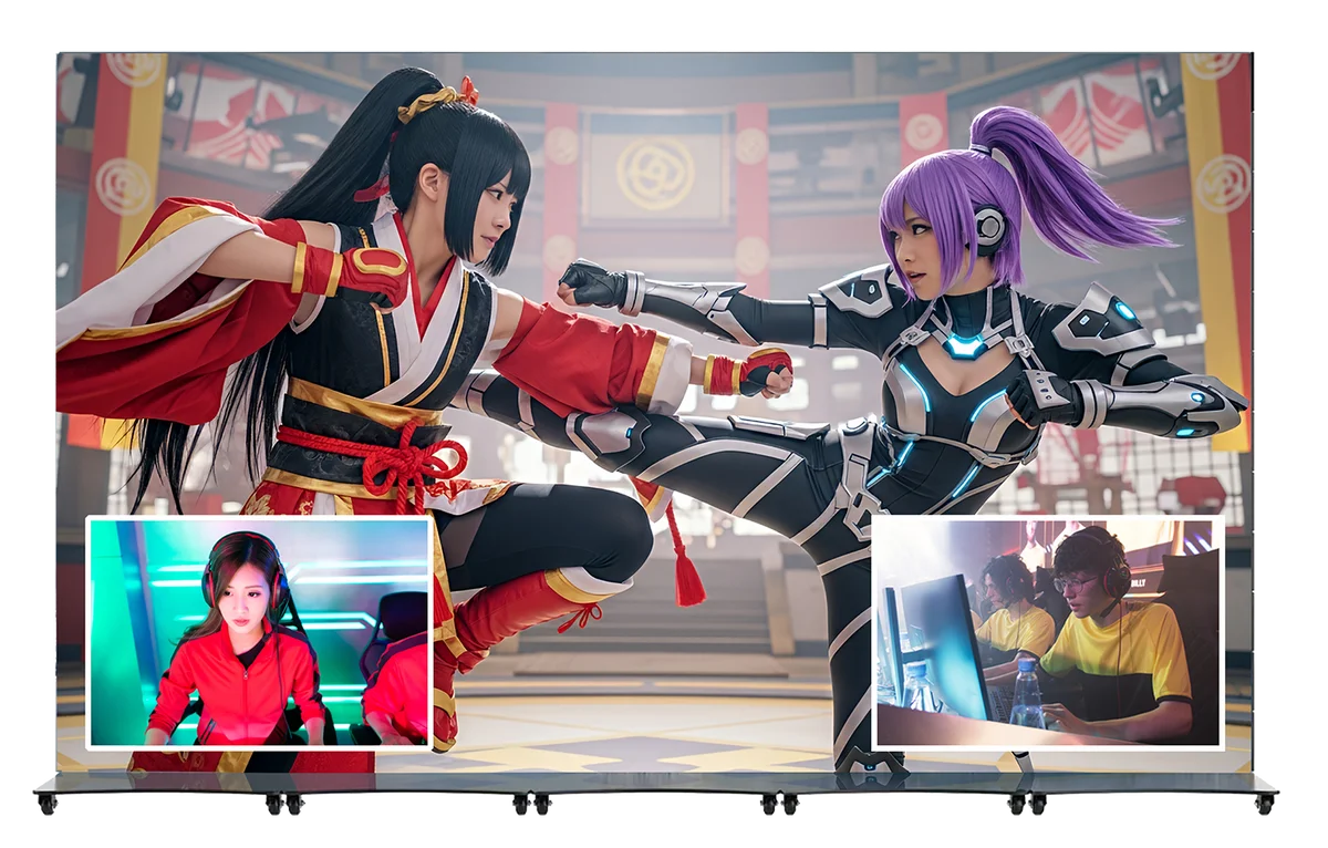 新発想 小さく運んで大きく使う! 折りたたみ式LEDビジョンに新ラインナップ登場!!「屋内・屋外」の二刀流 【風二屏 FU-NIBYO】 画像 5