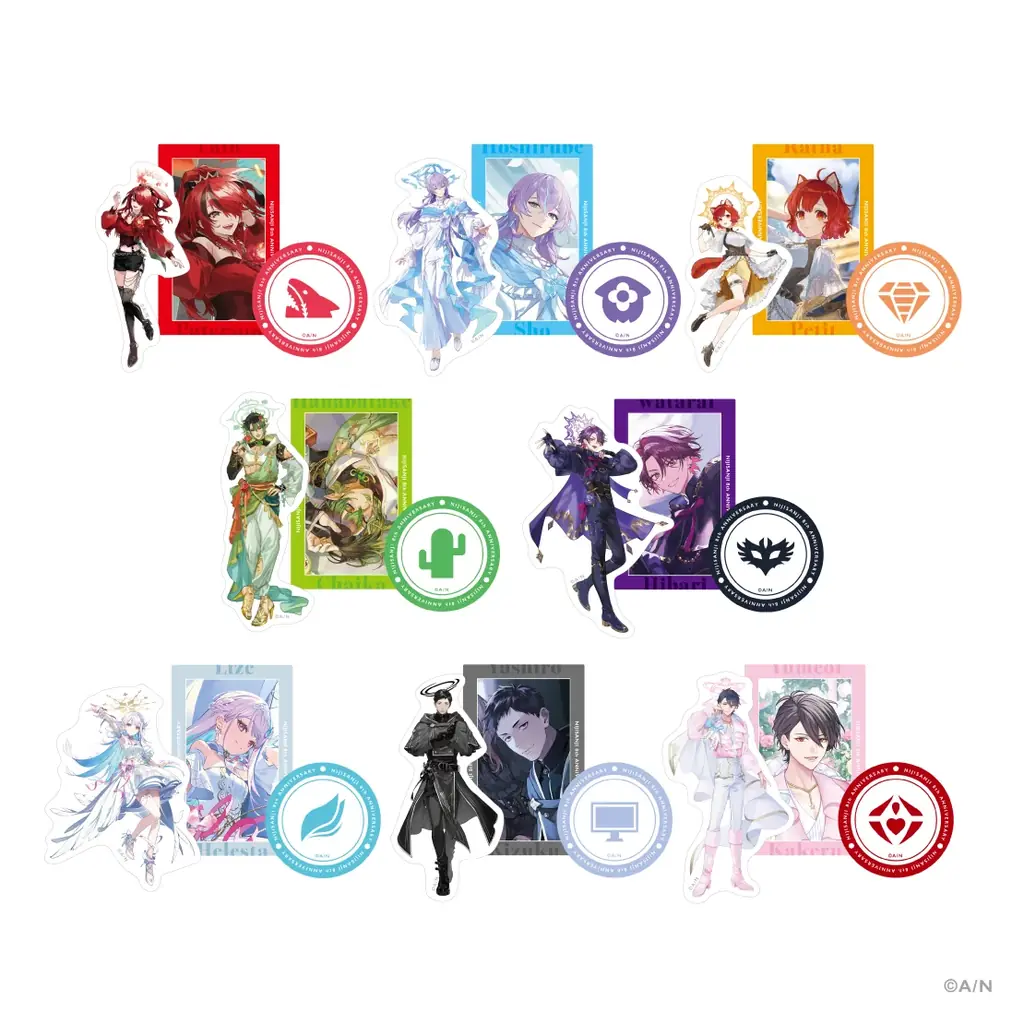 「にじさんじ 8th Anniversary」グッズを2026年2月3日(火)12時から販売開始！池袋にて期間限定ストアもオープン決定！ 画像 18